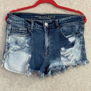 American Eagle High rise shorties